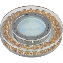 Точечный светильник Peonia DLS-P102 GU5.3 CHROME/GOLD